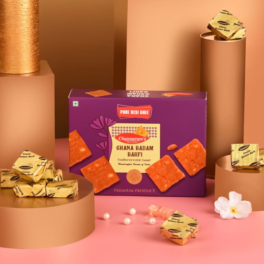 Chana Badam Barfi