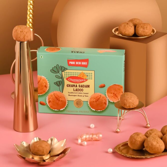 Chana Badaam Ladoo