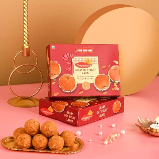 Besan Dryfruit Ladoo - Image 2