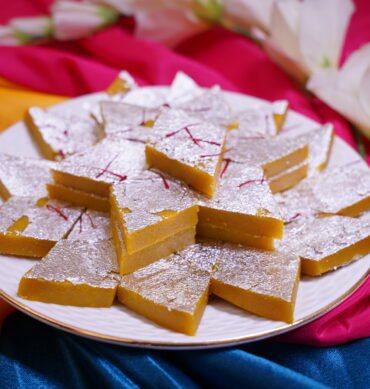 Kesar Kaju Katli